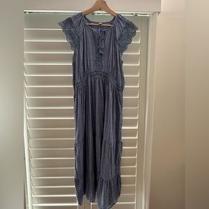Old navy- blue maxi dress! Good condition